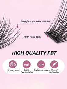 Ondine 265 Cluster 80D/100D/120D Hot Melt Fleece Newcomer Natural Female Eyelash Thick European And American False Eyelash