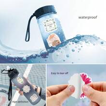 50 PCS Bible Stickers, Inspirational Christian Stickers Vinyl Aesthetics Stickers Scrapbooking, Diary, Bumper, Skateboard, Water Bottle, Cartoon, Hard Hat, Car Stickers And Decals