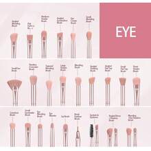 MAANGE Makeup Brushes 49 Pcs Makeup Kit, Multi-Functional Makeup Tool Set With Makeup Brush Foundation Brush Make Up Brushes Set (Black, 49 Piece Set) - 41pcs-pink - View 2
