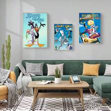 WB 1PC DC Anime Cartoon High Quality Prints And Posters Waterproof Cafe Bar Posters, Wall Exquisite Painting Decoration Frameless
