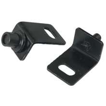 4 PIEZAS Bisagra pivotante esquinera oculta Bisagra pivotante para puertas de gabinete, muebles, gabinetes, cajones, armarios, vitrinas 25x18.1x15mm - como en la foto - Ver 3