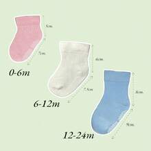 Calceta Lisa Antiderrapante Para Niña algodón cómoda divertida Halloween accesorios fiesta niñas diversión disfraz escolar colores - Multicolor - Ver 3