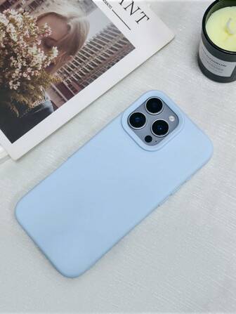 1 pièce Coque souple en TPU à grand trou, compatible avec iPhone
