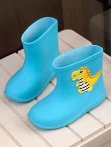 儿童鞋儿童卡通雨靴时尚橡胶儿童雨靴防水高帮雨鞋防水涉水鞋
