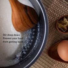 FG-Soup Spoons13.5 Teak , Wooden, Mixing  Handcft Fm Teak |   Healthy And H Moist Resistance Non Stick Okredinnerware Gold Spoon