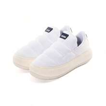 Puma 38559502 女士厚底一脚蹬休闲鞋 - 白色 - 查看 1