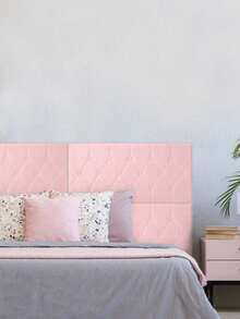 6 Miếng/10 Miếng (Độ dày 4mm) 35cm*70cm Giấy dán tường xốp nổi 3D giả da mềm mại và có kết cấu tự dán tường xốp có thể tái sử dụng và cắt được Trang trí phòng ngủ Nền cách âm Vải phủ tường dày Túi mềm đầu giường Chống thấm nước, chống ẩm, chống bụi và chống va chạm Giấy dán tường Trang trí tường - Nhiều màu - Xem 6