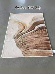 1pc Scandinavian Style Soft & Comfortable Line Pattern Rug, Plush & Skin-Friendly Decorative Carpet For Living Room, Bedroom, Entryway, Kitchen, Bathroom, Study, Sofa, Area Rug, Creative Versatile Home Decor Carpet, Large Size For Living Room - Multicolor - View 6