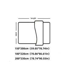 1 件新鲜绿草和兔子图案夏季被子，轻便、浪漫、舒适，适合家居装饰、酒店、野餐和户外使用