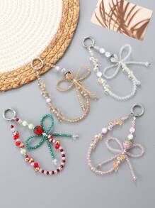 Creative High-End Strawberry Bow Ins Bag Decoration Accessories