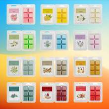 1pc New Fragrance Wax Melts - Scented Soy Wax Cubes, Suitable For Aromatherapy Candles, Meditation/Relaxation/Home Reading, Air Fresheners And Party Ambiance Creation | Great Gift, Holiday Present (2.5oz/Apple Cinnamon, Mulled Wine, Lavender, Lemon, Sandalwood, Rose, Spring, Vanilla, Lily Of The Valley) - Multicolor - View 2