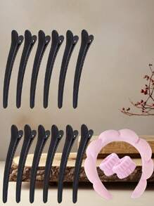 10pcs/12pcs/15pcs/20pcs/28pcs Alligator Hair Clips, Large Claw Hair Clips, For Coloring & Styling - Suitable For Professional Hair Salons, Barbershops, Styling Clips | Slimming Hair Clips | Plastic Hair Sectioning Clips, Salon Clips For Cutting, Washing, Makeup And Styling, Women Hair Accessories, Various Combo Packs Hair Accessories, Fall, Travel, Hair Tools Women, Hair Stuff, Fall, Hair Accessories Women, Hair Accessory Women, Hair Tools, Hair Stuff, Stuff, Beauty Accessories