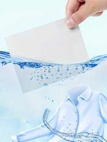 120片洗衣片洗衣纸防串染吸水纸防沾色衣服片防串色吸收洗涤配件 - 彩色 - 查看 6