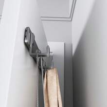 Multi-Function Wall Mounted Coat Rack, Wall Mounted Jacket Hooks, Wall Mounted Clothes Hanger, Hole-Free Hooks, Wall Mounted Belt And Garment Hanger, Suitable For Hanging Coats, Hats, Jackets, Clothes And Bathroom Items - Multicolor - View 4