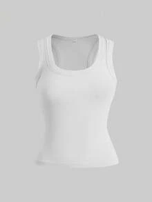 GAOVOT 女士 Y2K 性感纯粹欲望基本款休闲运动吊带背心