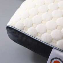 Orthopedic Memory Foam Pillow For Neck Pain Relief - Cervical Support Pillow 48x74cm, Ergonomic Shoulder Pain Relief For Side/Back Sleepers, Machine Washable & Hypoallergenic - White - View 3