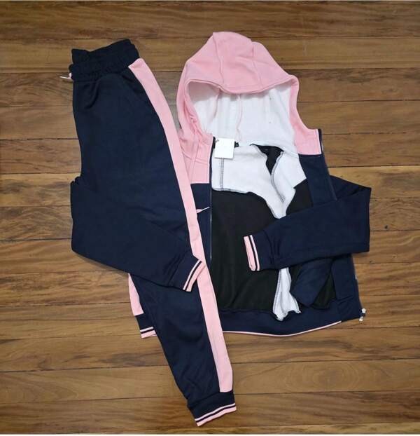conjunto  Simples    Casual    Tecido