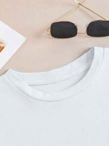 Women T-Shirts - White-zM251 - View 5