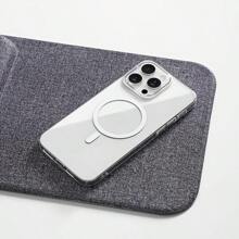 Transparent Acrylic Magnetic Phone Case, Compatible With Apple 11/12/13/14/15/16,  Resistant To Yellowing And Drops,New Case! Peel Off Protective Film Before Use