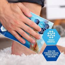 MED PRIDE Emergency Ice Packs 6Pack First Aid Instant Cold Pack For Pain Relief Disposable 5''x 6'' Ice Pack For First Aid Kit No Freezer Needed - 6個(1包) - 查看 2