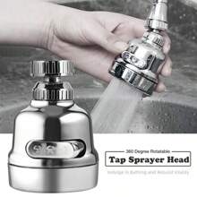 1 pezzo Aeratore universale per rubinetto, ugello per rubinetto, filtro per risparmio idrico, ugello antispruzzo per rubinetto, splitter per rubinetto, filtro pressurizzato per rubinetto, accessori per lavandino da cucina e bagno