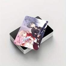 92pcs Anime Cards (60 Cards + 32 Stickers), Japanese 2D Photo Cards, Double-Sided Color Printing, Collectible Card, Coated Paper, Printed Cards, 14+, Summer, Back To School Season, High-Quality - Birthday Gift - Christmas Gift - Easter Gift - Valentine's Day Gift - Perfect Gift