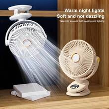 Small Desk Fan, 360°Rotation Ultra Quiet Personal Desktop Fan, USB Rechargeable Mini Table Fan, Strong Airflow For Home Bedroom Office Camping