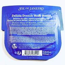 10X (7.5ml/0.25 Fl.Oz. ) Sol De Janeiro Delícia Drench™ Deeply Moisturizing Intense Moisture Body Butter For Dry Skin (7.5ml/0.25 Fl.Oz. )Mini Travel Size,[ Perfect For Use On The Road] - Gói dùng thử mini 70ml (7,5ml*10 miếng) - Xem 3