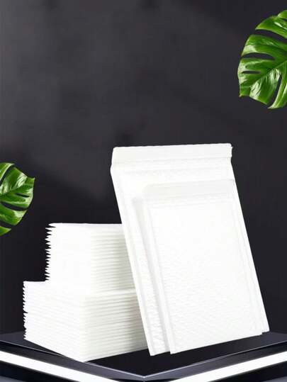 Embalagem de saco plástico bolha resistente a choques com 10 peças - perfeita para envio de roupas, acessórios e itens pequenos, material escolar e volta às aulas