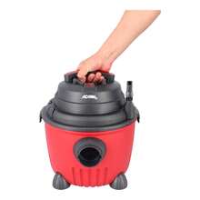 Aspiradora para Líquidos y Sólidos Adir 18 L 12361 | Potente Succión, Tanque Resistente y Limpieza Profesional - Rojo - Ver 4