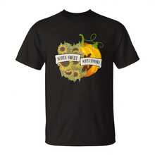 Halloween Rta Sweet Rta Spooky Pumpkin Suower Uni T-Shirt  Seseable CA 220G Heavyweight 100% Cotton T-Shirt . This Offers A Structured Fit, Ft Feel, And Long-Lasting Wear. Perfect For Casual Style, Layering, Or Everyday Essentials, It's Breathable Yet Sturdy-Your New Favorite Go-To Shirt. Ropa De Hombre,Manfinity, Clog,Manfinity ,Streetwear,Ropa Para Hombre,Horror,Vintage T Shirts,Graphic ,Streetwear ,Funny T Shirts,Graphic,Meme Shirts,Band T Shirt,Alien,Outdoor Home Style,God - 黑色 - 查看 1