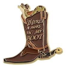 1pc I Have A Snake Creative Brooch In My Boots, A Gift Brooch For School And Graduation Seasons, Used For Backpacks, Fashion Accessories, Clothing Decoration, And Unique Gifts Backpack For School