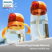 Philips Avent Avent PPSU 儿童吸管杯 6 岁+，21.3 盎司/630 毫升 婴儿直饮奶瓶奶杯幼儿学步水杯