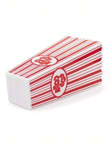 2pcs/4pcs/8pcs Reusable Plastic Popcorn Container Red And White Striped Classic Retro Style Popcorn Bucket, Suitable For Movies And Parties,Party Supplies. - Multicolor - View 5