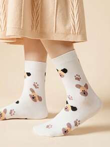 3 Pairs Spring/Autumn/Winter Fashion Japan Style Cute Animal Pattern Ankle Socks