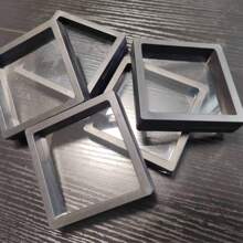 20pcs Plastic 3D Floating Display Frame, Jewelry, Coins & Collectibles Display Box, Transparent Packaging, Suitable For Craft Exhibitions, Home Decor And Beading Supplies