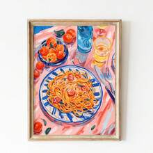 1pc, Wall Arts, Vintage Posters, Italian Food Posters Kitchen Wall Art Gifts For Pasta Lovers And Foodies Italian Food Prints, Tomato Prints, Living Room Decor, Bedroom Decor Aesthetic, Housewarming Gift, Unframed