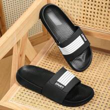 Leichte, rutschfeste, lässige Outdoor/Indoor Herrensandalen mit zweifarbigem Design, atmungsaktiv und bequem für den Sommer