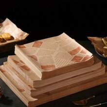 50 piezas de papel encerado con impresión de periódico vintage, para envolver sándwiches, hamburguesas, aperitivos fritos para freidora de aire, suministros de cocina y horneado