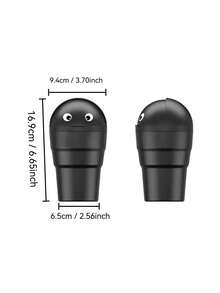 1/2pcs Adorable & Leakproof Car Trash Can - Versatile Auto Organizer Storage Box With Swing Lid For Effortless Cleanliness, Perfect For Holiday Road Trips, Mother's Day Gatherings, Valentine's Day Travel, And New Year Adventures, Ideal Gift For Car Enthusiasts And Families, Keep Your Vehicle Tidy And Stylish! - Multicolor - View 15