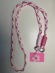 2026 New Year, Valentine's Day, High-Quality Woven Phone Lanyard, Universal Phone Case Strap Holder, Can Be Worn Diagonally, Comes With Cord, Suitable For Women, Can Be Used As Smartphone Keychain, Smartphone Wristband, Keychain, Bag Strap. - Multicolor - View 22
