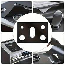 1 Pc Non-Stick Gas Stove Cover Protector, Suitable For Furniture, Kitchen, Dining Room, Reusable And Washable Gas Stove Cover Sealing Ring, Kitchen Cleaning Pad, Gas Stove Protective Cover, Anti-Fouling Pad, Five-Hole Anti-Oil Stove Top Protector, Kitchen Utensils, Ideal Household Kitchen Supplies - Multicolor - View 4