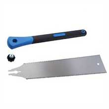 Sierra de doble cara para carpintería, sierra de carpintería, sierra de mano, sierra de mano de diente fino para tablas, sierra de jardín, sierra de uso doméstico, herramienta de carpintería - Multicolor - Ver 5