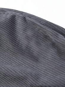 Men's Spring Autumn Corduroy Casual Straight Leg Pants With Printed Pattern, Loose Fit And Versatile