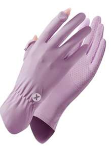 Ultra Thin Full Finger UV Protection Gloves Driving Gloves Women, UV Gloves Sun Protection Gloves