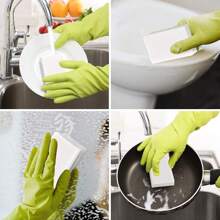 30 paquets d'éponges magiques extra épaisses et durables en mélamine. Éponges abrasives polyvalentes en mousse pour le nettoyage des surfaces, baignoire, sol, plinthes, salle de bain, murs. Accessoires de nettoyage pour la maison. Décorations pour la pièce. Peut être utilisé pour prévenir les taches d'huile, les déchets, etc. Convient pour les cuisines, les restaurants, les fêtes, les rassemblements, les voyages, les cadeaux de famille, les cadeaux pour la maison