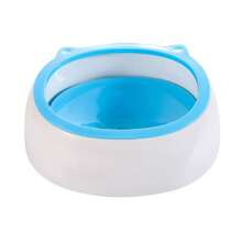 1 pieza Tazón de agua para perros sin salpicaduras con disco flotante, comedero de alimentación lenta, tazón de agua para mascotas antidesbordamiento y antiahogamiento a prueba de derrames para cachorros y gatitos