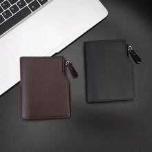 Men's Minimalist Solid Color Wallet & Card Holder With Multiple Card Slots For Men Wallet Mini Wallet Purse Wallet Card Wallet School Supplies