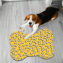 1 pezzo Tappetino per l'alimentazione degli animali domestici, tappetino assorbente per cibo di gatti e cani, tappetino impermeabile a prova di fuoriuscite, tappetino pulibile per ciotole di cibo e acqua di gatti e cani, accessori per animali domestici, adatto per animali che fanno sporco e confusione mentre mangiano e bevono