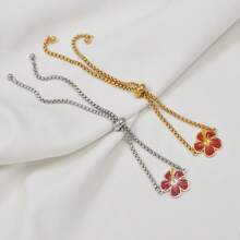 1 Stück verstellbares Armband mit geätzten Hibiskusblumen für Frauen und Mädchen, Hawaii Guam Puerto Rico PR Guadeloupe Insel Schmuck